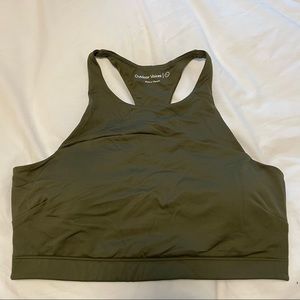 Outdoor Voices Move Free Crop Top in Vine